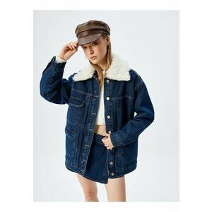 Jacheta lejera din denim imagine