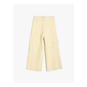 Pantaloni cargo cu croiala ampla imagine