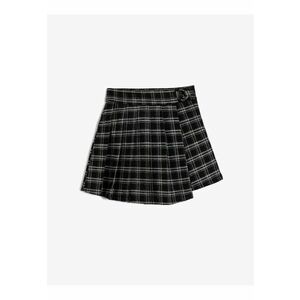 Fusta plisata cu catarama laterala imagine