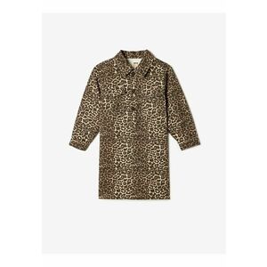 Rochie mini cu animal print imagine