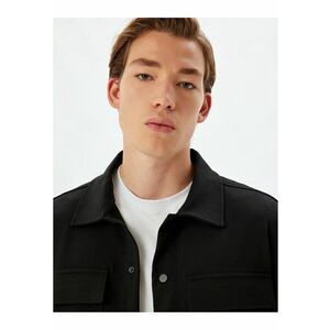 Jacheta regular fit cu capse imagine