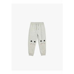 Pantaloni de trening cu imprimeu grafic imagine