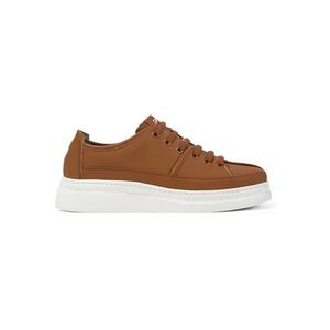 Pantofi sport din piele cu talpa wedge Runner Up Twins imagine