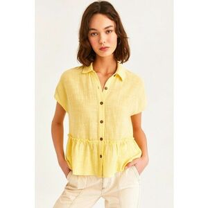 Camasa uni cu peplum imagine