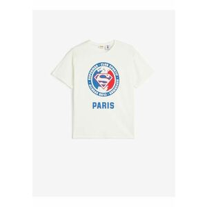 Tricou din bumbac cu imprimeu imagine