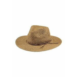 Palarie din paie de hartie cu bor lat Arday imagine
