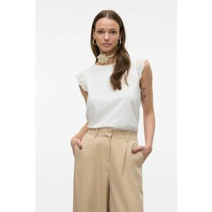 Tricou din bumbac organic cu detaliu brodat imagine