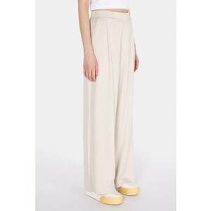 Pantaloni cu talie medie si croiala dreapta imagine