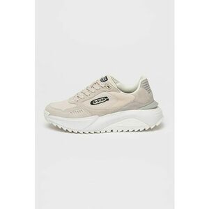 Pantofi sport wedge cu segmente din piele intoarsa Duko imagine