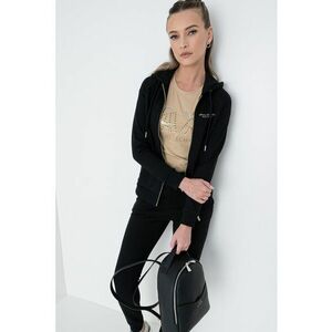 Hanorac cu fermoar si maneci raglan imagine