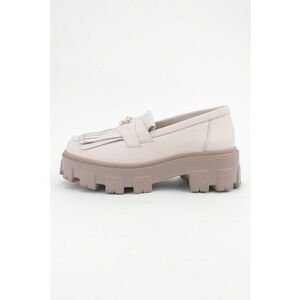 Pantofi loafer din piele cu detalii cu franjuri Astra imagine