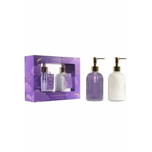 Set Cadou Heavenly Hands - Lavender - Sapun Lichid - Crema Maini si Unghii - 2 x 400 ml imagine