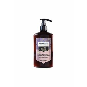 Balsam leave-in pentru par cret - cu proteina de matase - Silk - 400 ml imagine