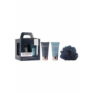 Set Cadou Relax & Refresh - GC Homme Fine Grooming - Gel de Dus - Sampon pentru Par si Barba - Burete Exfoliant Corp - 3 articole imagine