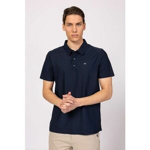 Tricou polo cu fenta cu capse Derwin imagine