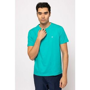 Tricou din bumbac cu decolteu la baza gatului Mopsy imagine