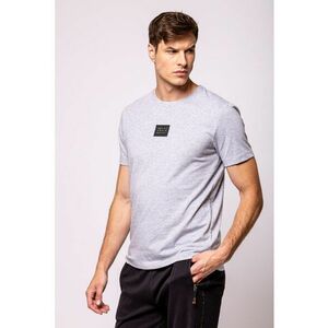 Tricou din bumbac cu decolteu la baza gatului Maska imagine