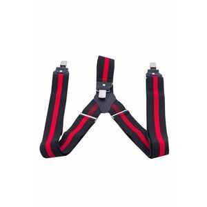 Bretele barbati -Suspenders red&black imagine