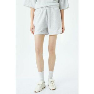 Pantaloni scurti din amestec de bumbac cu buzunare laterale imagine