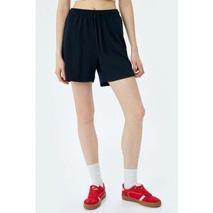 Pantaloni scurti cu buzunare laterale si talie inalta imagine