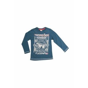 Bluza baieti - cu imprimeu - bumbac - 23740 imagine