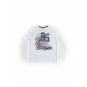 Bluza cu maneca lunga - baieti - 16740 - Alb - imagine