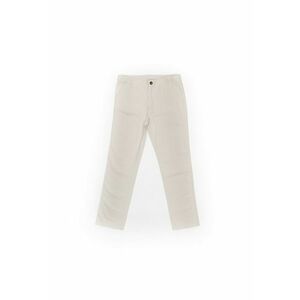 Pantaloni din bumbac baieti - 20342-1 - Crem - imagine