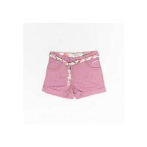 Pantaloni scurti fetite - cu curea - 35412-1 - Mov - imagine