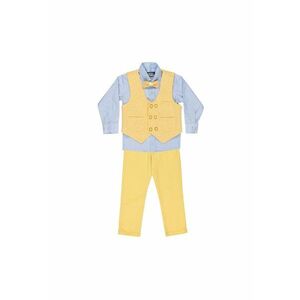 Costum elegant baieti - 4 piese - cu vesta - MY-5125 imagine