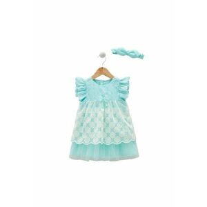 Rochita Fetite - cu Crizanteme - JIK8152 - - Albastru imagine