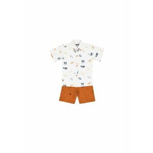Compleu - pentru baieti - cu pantaloni scurti - 2 Piese - MK-7020 imagine