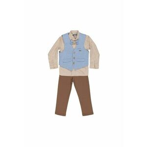 Costum elegant - baieti - cu Vesta - 4 Piese - MY-5106 imagine