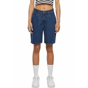 Pantaloni scurti din denim cu talie inalta imagine