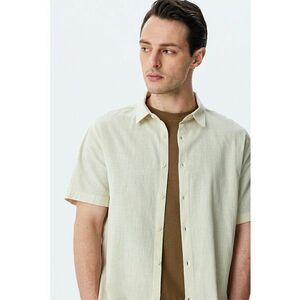Camasa din bumbac cu maneci scurte imagine