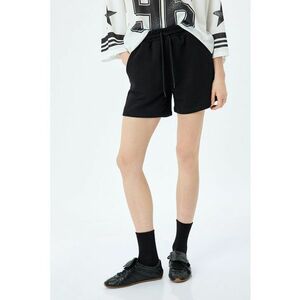 Pantaloni scurti din amestec de bumbac cu buzunare laterale imagine