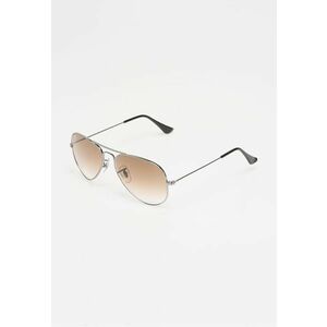 Ochelari de soare argintii Aviator imagine