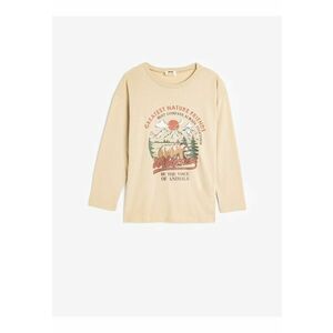 Bluza din bumbac cu model grafic imagine