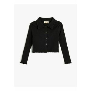 Bluza cu aspect striat si capse imagine