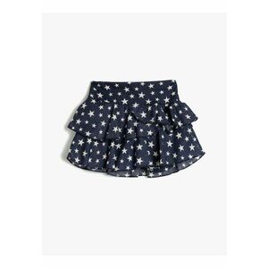 Fusta cu volane si model cu stele imagine