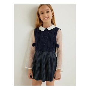 Vesta crop cu model torsade imagine