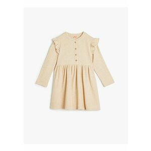 Rochie evazata cu decolteu rotund imagine