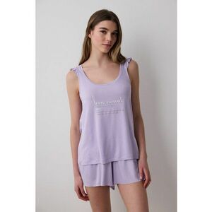 Pijama scurta cu text imagine