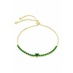 Bratara ajustabila placata cu aur de 18K imagine