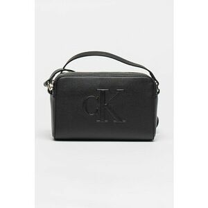 Geanta crossbody din piele ecologica cu logo in relief imagine