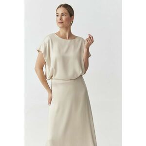 Bluza cu aspect de satin imagine