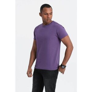 Tricou uni cu decolteu la baza gatului imagine