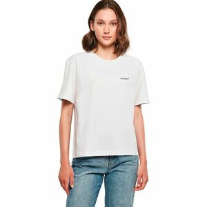 Tricou cu imprimeu pe partea din spate si decolteu la baza gatului imagine