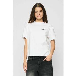 Tricou cu imprimeu pe partea din spate si decolteu la baza gatului imagine