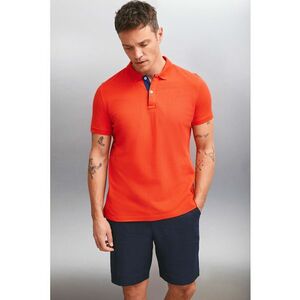 Tricou polo regular fit din bumbac imagine