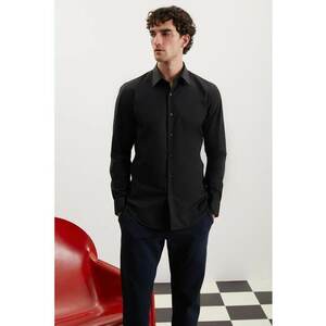 Camasa slim fit de bumbac imagine